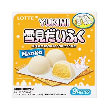 LOTTE YUKIMI DAIFUKU MANGO 9P 8/9.00 FZ - JFC International
