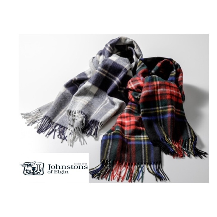 Johnstons of Elgin～ジョンストンズ オブ エルガン～】カシミヤ100