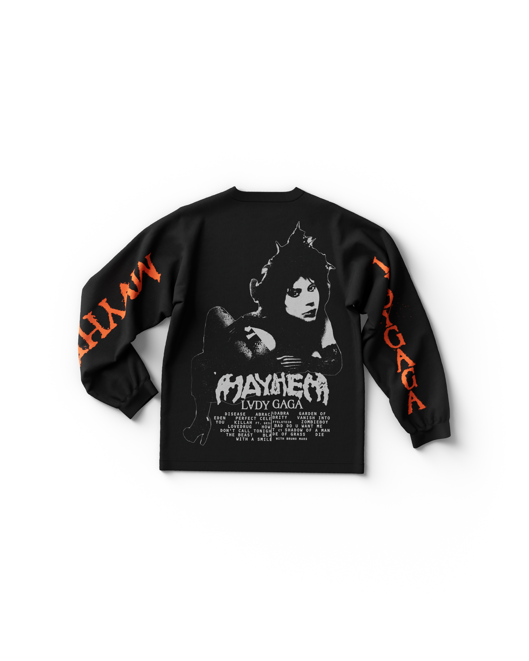 MAYHEM Longsleeve T-Shirt - Lady Gaga