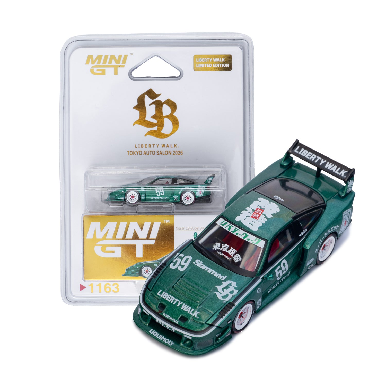 Bundle) MINI GT LBWK Liberty Walk Tokyo Auto Salon 2026 Limited