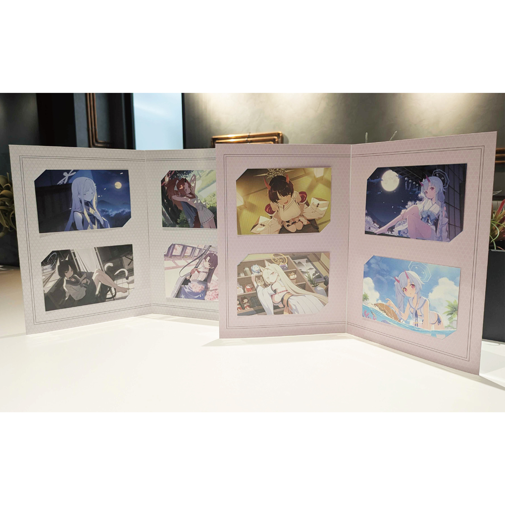 ブルーアーカイブ ミモリ オードトワレ 描き下ろしポストカード ブルー