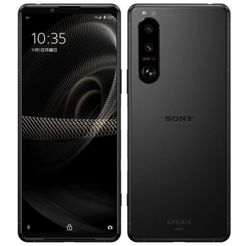 中古：A(美品)】 SONY Xperia 5 III SOG05 128GB フロストブラック SIM