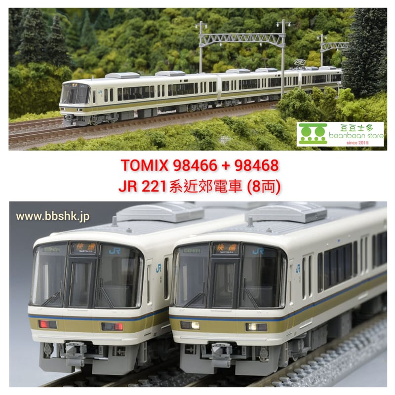 JR 221系近郊電車基本セットB TOMIX JR 221系近郊電車 基本セット