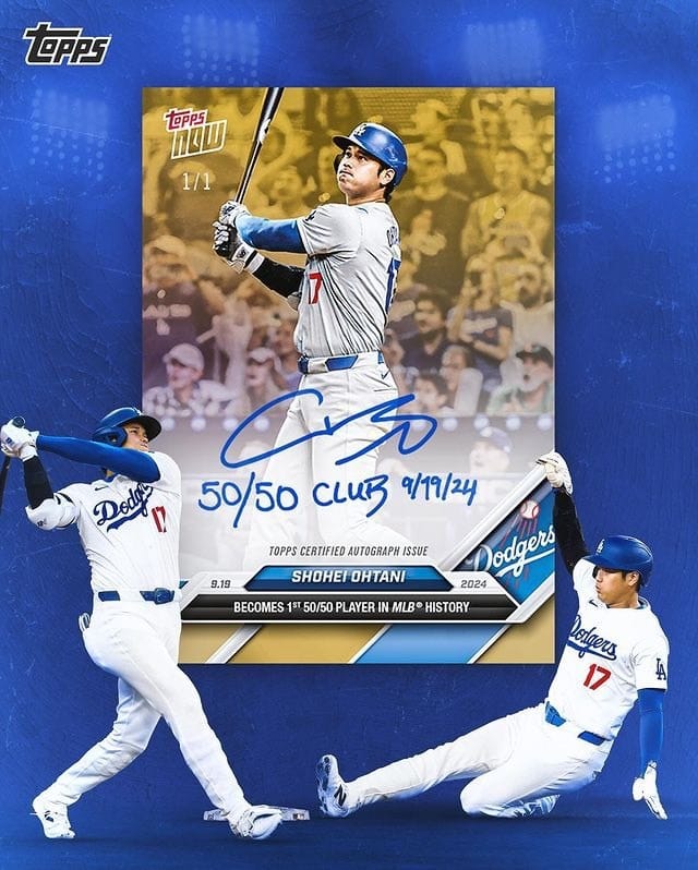 topps 大谷翔平 50/50