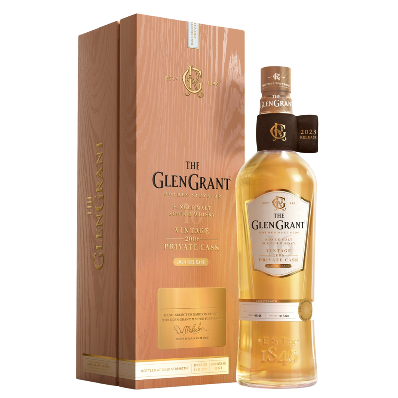 Glen Grant Private Cask Vintage 2006 HK Lti (2023 Editi