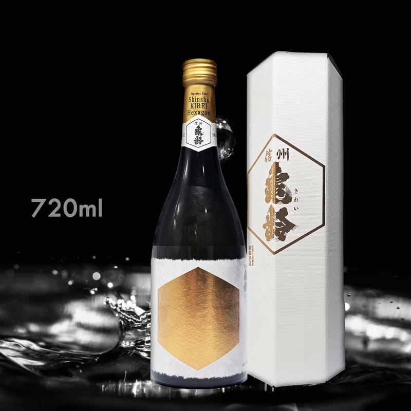 信州龜齡純米大吟釀Hexagon 720ML|AMALL清酒店|日本酒|SAKE|梅酒|觀塘