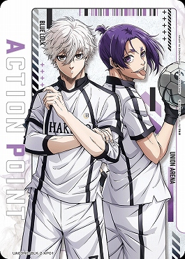 ブルーロックpwc 2周年記念 アクリルスタンド カード 凪誠士郎 御影玲