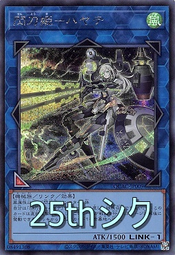 遊戯王 閃刀姫ハヤテ 絵違い 25thシークレット PSA10 ① 閃刀姫ハヤテ