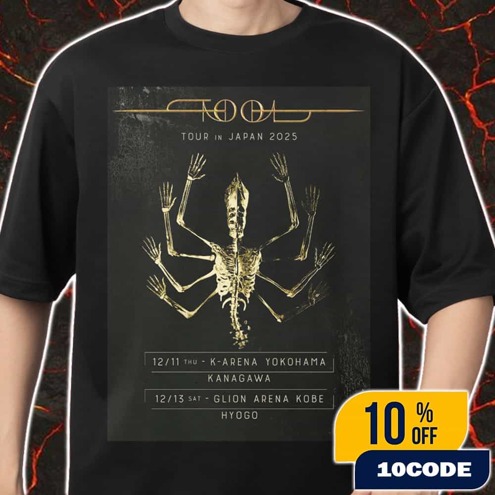 Official Tool Band Tour In Japan 2025 December 11-13 2025 At K