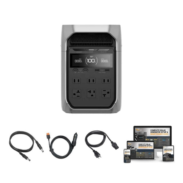 Ecoflow Delta 3 - ShopSolar: Complete Solar Kits + Lifetime