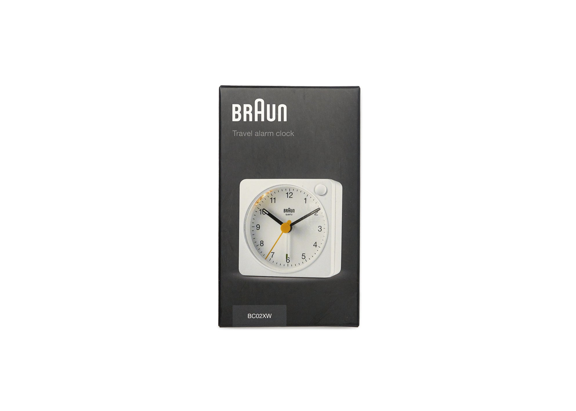 Braun Analog Travel Alarm Clock - White – Shorthand