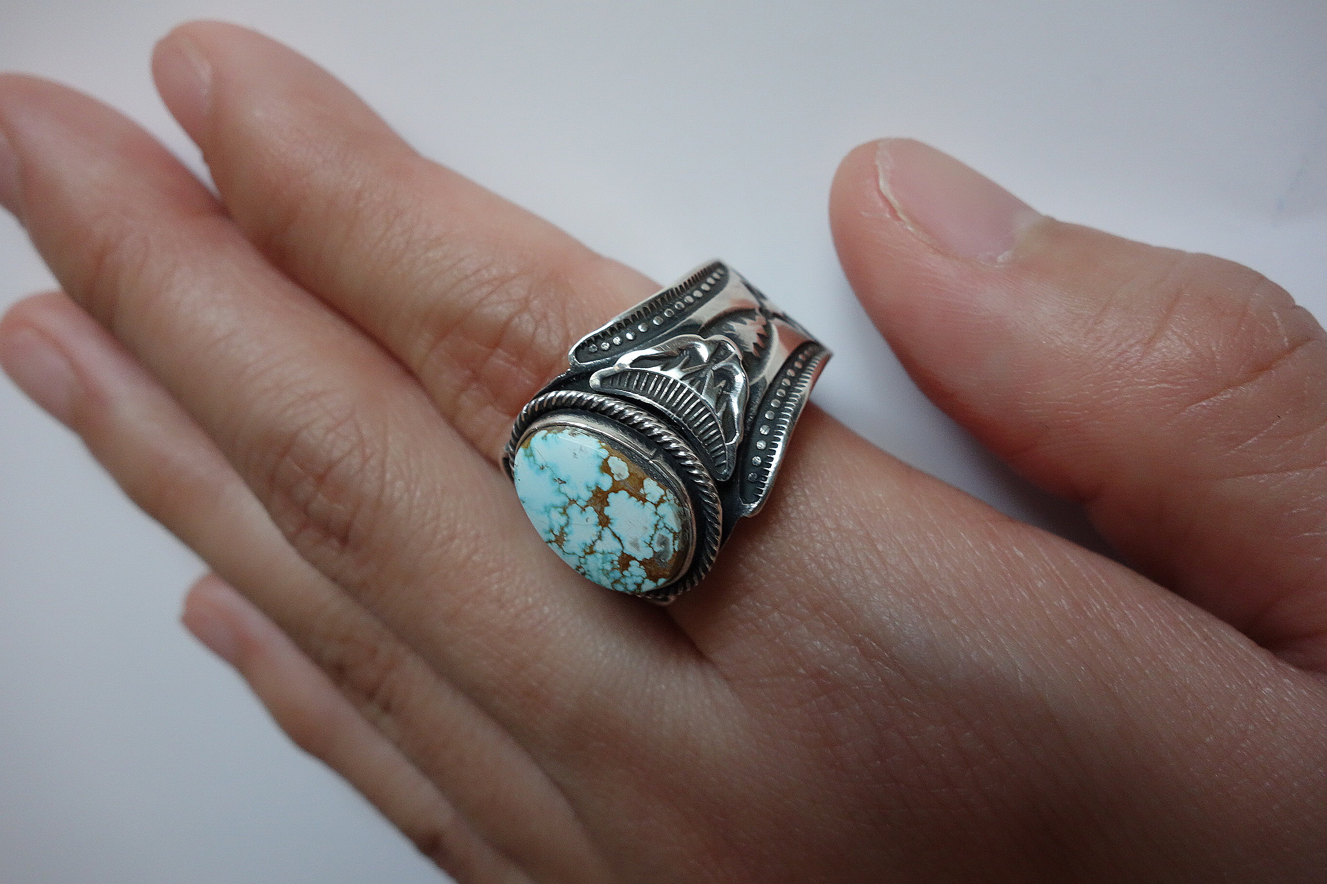 ナンバー8のゲーリーリーブスメンズリング！ | shopsilvermoon-Online