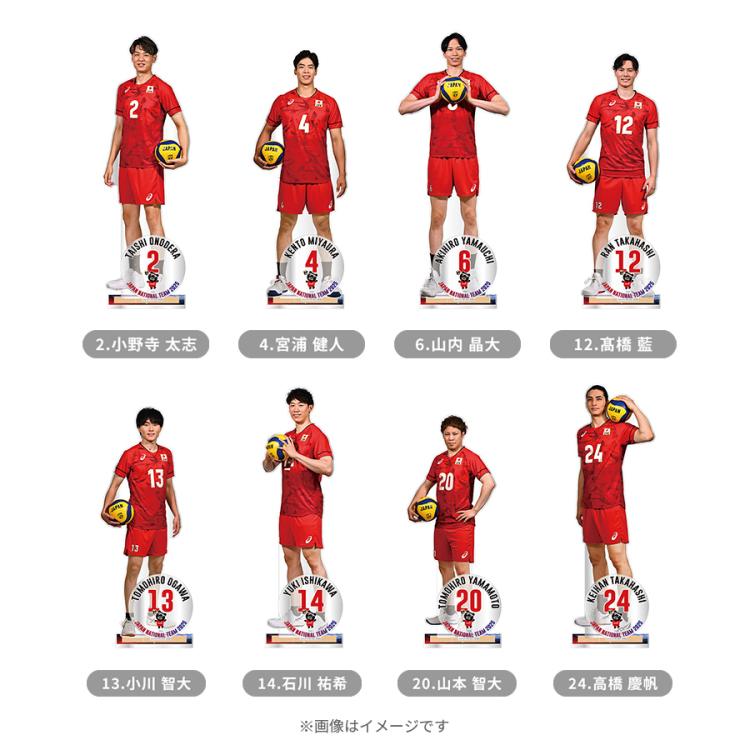 ネーションズリーグ2025記念／BIGアクリルスタンド(男子)【WEB限定