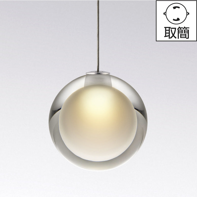 取簡｜Tear Drop Mini LED ペンダントライト クリア Φ108mm - YAMAGIWA