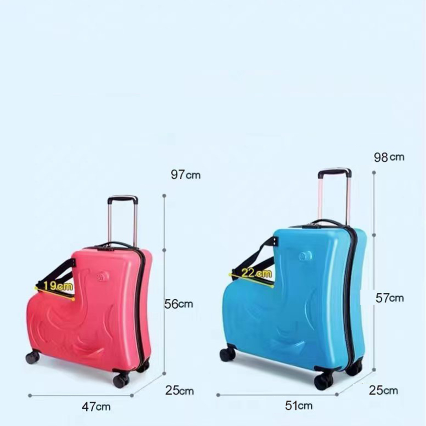 爆買 スーツケース 子どもが乗れる キッズキャリー 乗れる キャリー