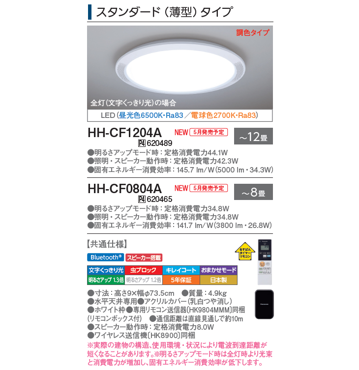 Panasonic（パナソニック） 【大型商品！】HH-CF0804A LEDシーリング