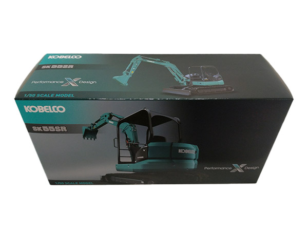 コベルコ建機 ミニチュアモデル ショベル ユンボ ＜SK55SR-7（1/50