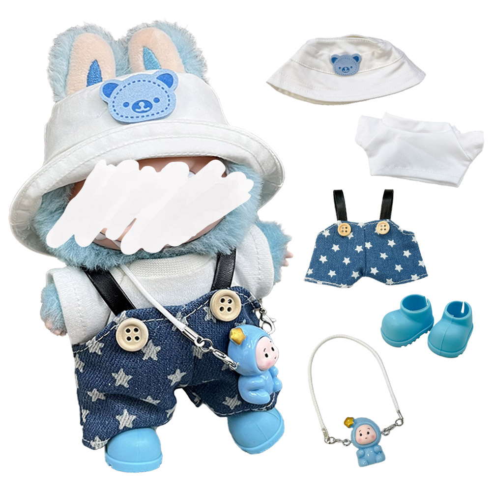 ぬいぐるみ 衣装 全4種類選べる 服 ぬい ラブブ Labubu 着せ替え