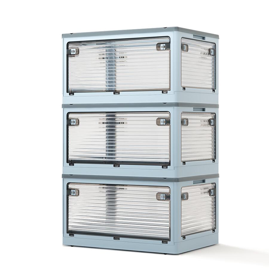 透明プラスチック 5段収納ボックス コンテナ オリコン5段×3 15個 透明