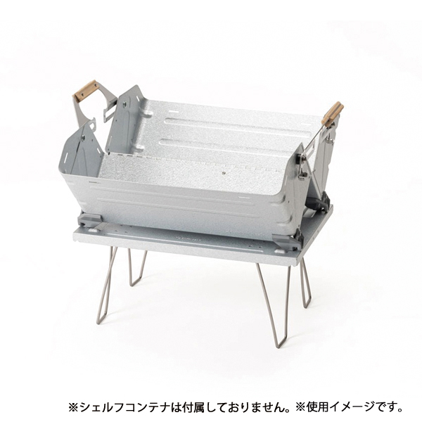peak シェルフコンテナリッドラック 25 スノーピーク snow peak