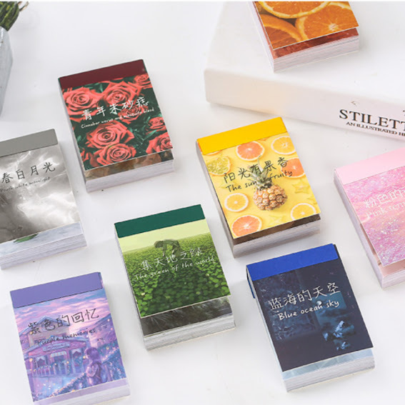 シールブック コラージュ 海外ステッカー フレークシール 韓国 海外