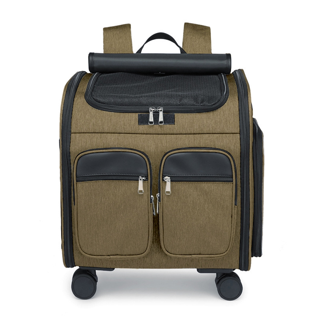 ペットキャリー リュック 犬 小型犬 中型犬 猫 バッグ キャスター付き