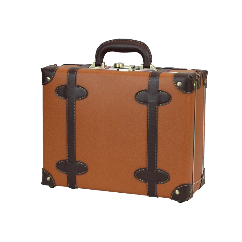 ヴィンテージ レザー トランクケース トランクバッグ レトロ雑貨