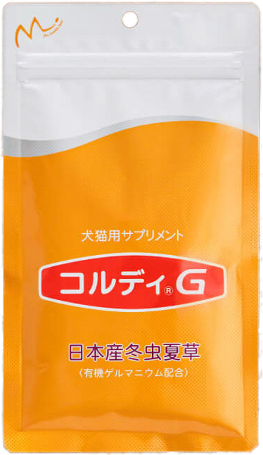 モノリス 犬用 猫用 ペット用 サプリメント コルディM コルディG 100g