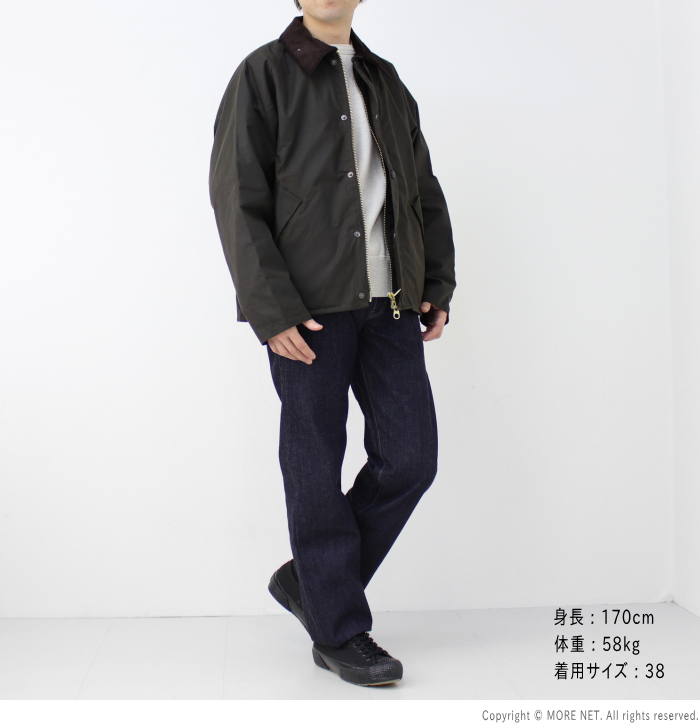 Barbour（バブアー） ワックスコットン ショートブルゾン TRANSPORT
