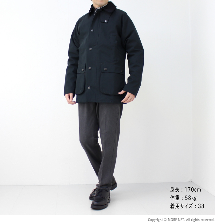 Barbour（バブアー） ノンワックス BEDALE SL 2LAYER ビデイルSL 2