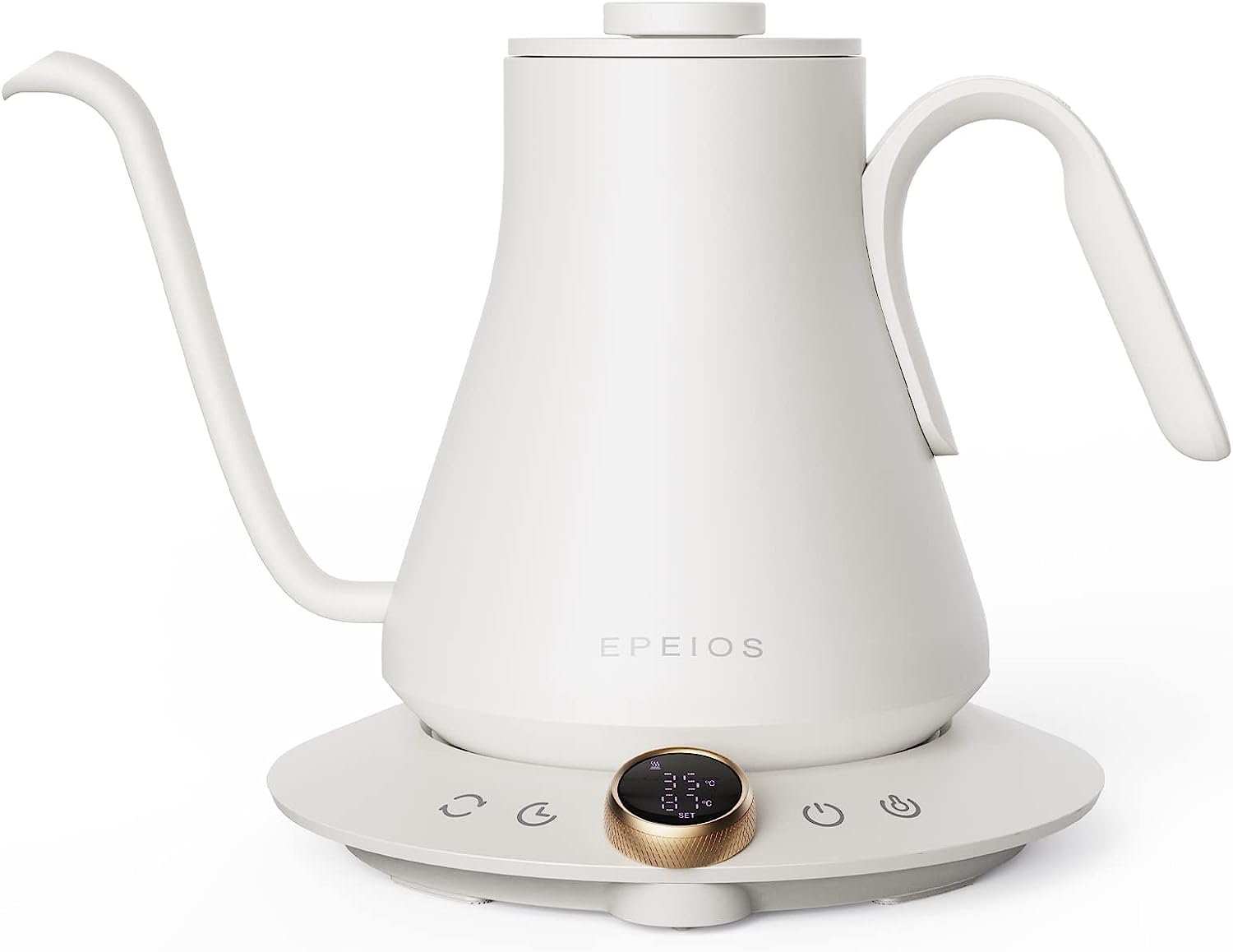 EPEIOS（エペイオス） ドリップケトル 電気ケトル コーヒーケトル 0.9L