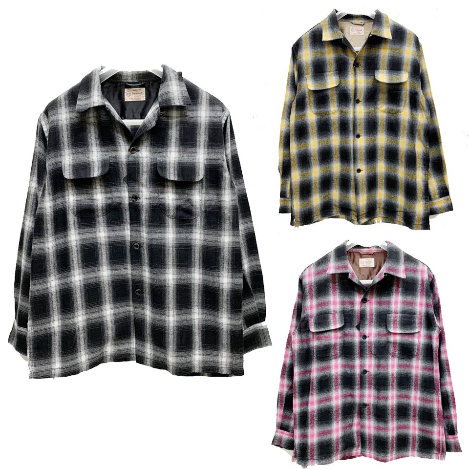 TOWNCRAFT（タウンクラフト） 全3色 オンブレチェックシャツ
