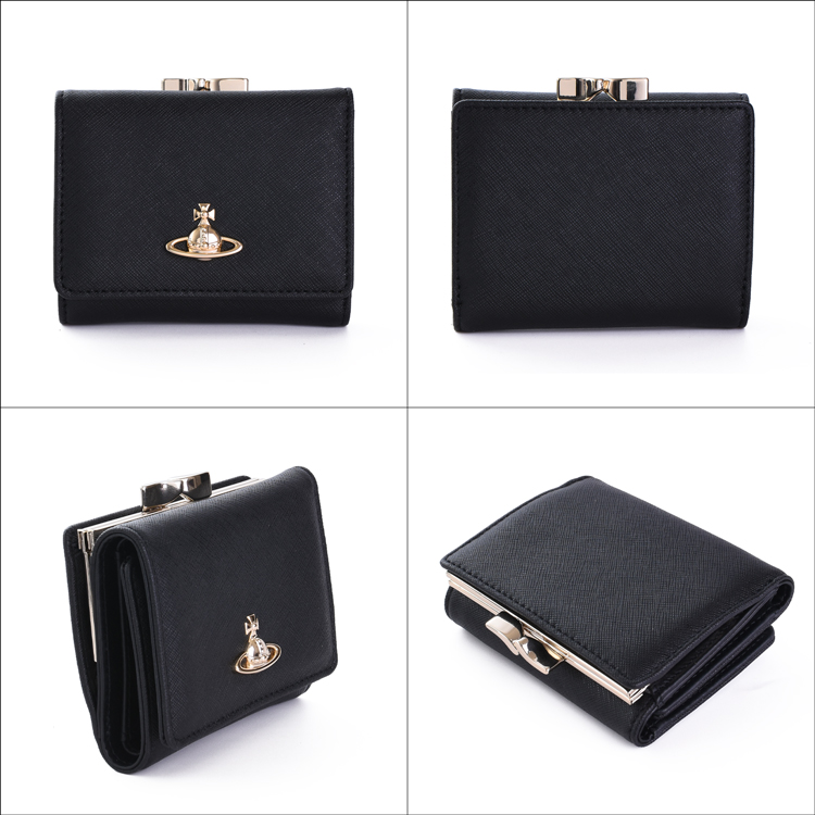 Vivienne Westwood（ヴィヴィアンウエストウッド） SAFFIANO 口金三