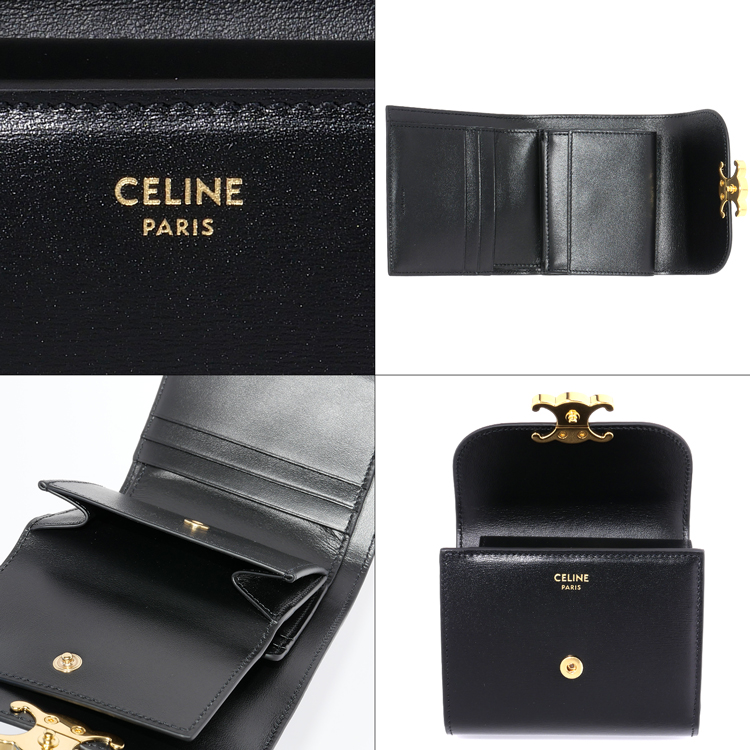 CELINE（セリーヌ） [新品/正規ラッピング済] 財布 ミニ 三つ折り