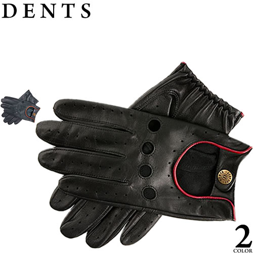DENTS ドライビンググローブ ヘアシープレザー タッチスクリーン