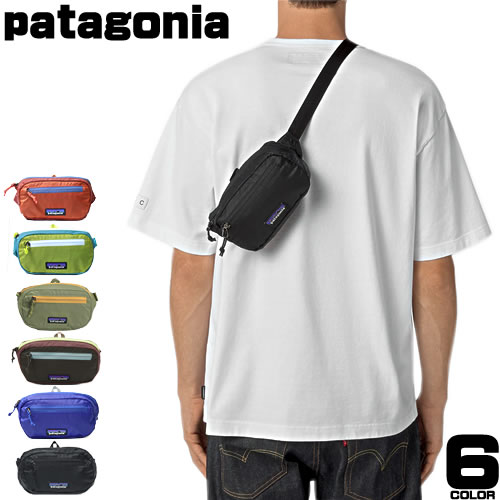 セール，新品 △パタゴニア 軽量 小型 ウエストバッグ ウルトラライト