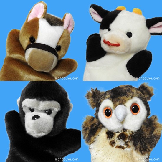 動物園 ぬいぐるみ ハンドパペット キュート販売 CUTE パペット