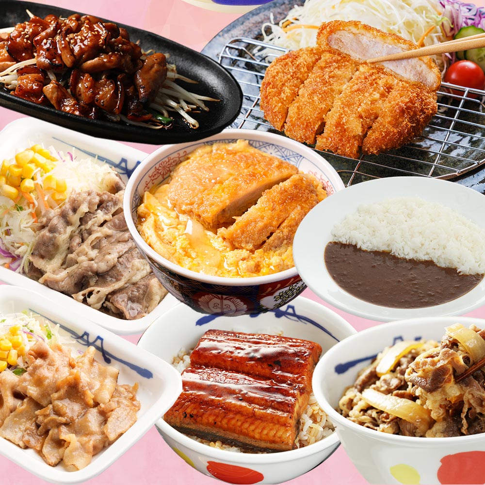 松屋 満腹福袋! 超特大ボリューム9種27食入り 冷凍食品 保存食