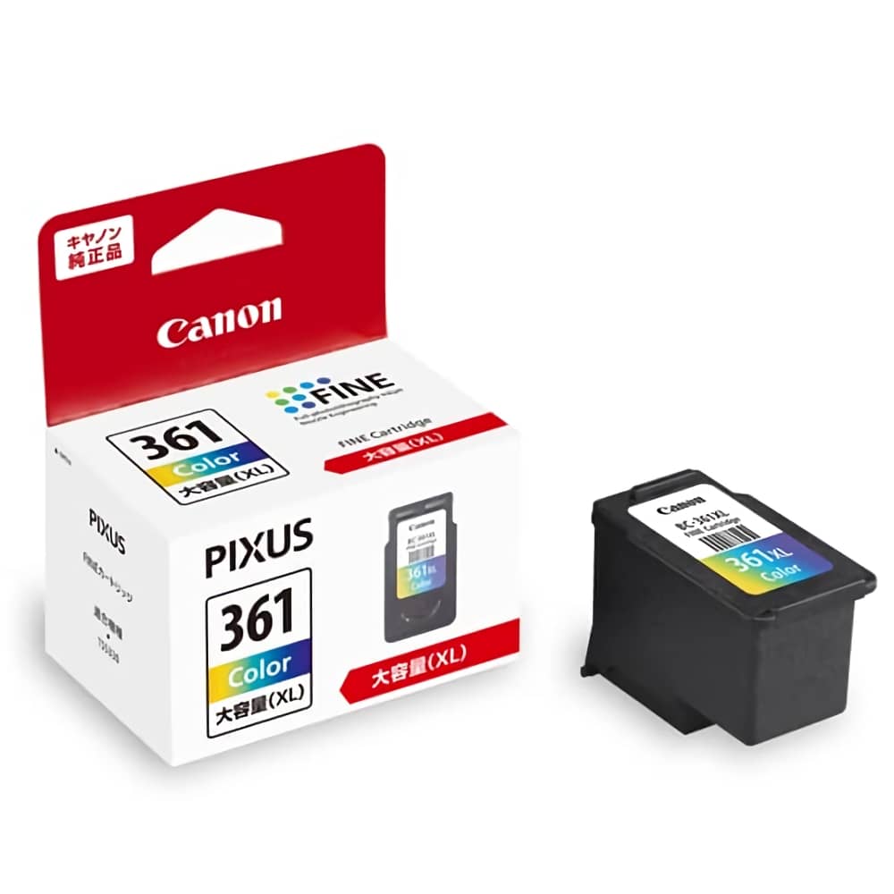 純正品セット CANON キヤノン FINEカートリッジ BC-360XL361XL セット