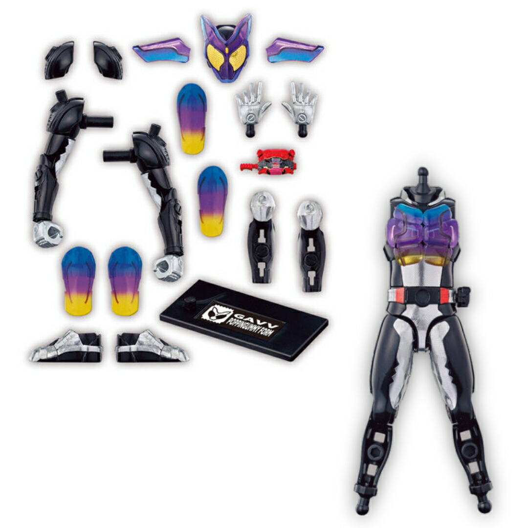 ポッピングミフォームABセット〕バンダイ 装動 仮面ライダーガヴ GV1