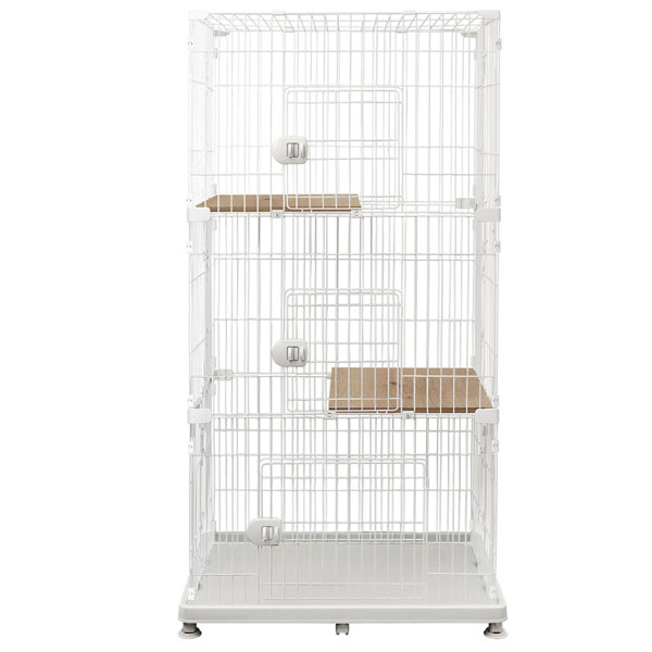 IRIS OHYAMA（アイリスオーヤマ） 猫 ケージ 大型 3段 ケージ飼い