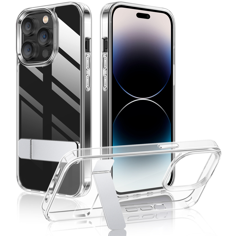 NIMASO（ニマソ） NIMASO iphone14 ケース スマホスタンド クリア