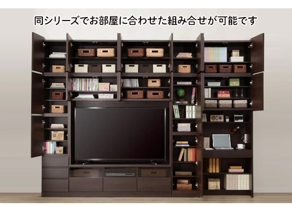 ニトリ（NITORI） 壁面ユニットキャビネット(ウォーレン 40-2D3H NA