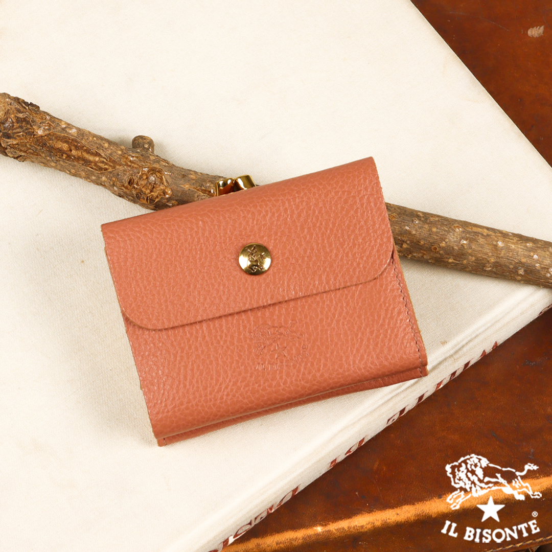 IL BISONTE（イルビゾンテ） 財布 がま口財布 二つ折り財布 限定カラー