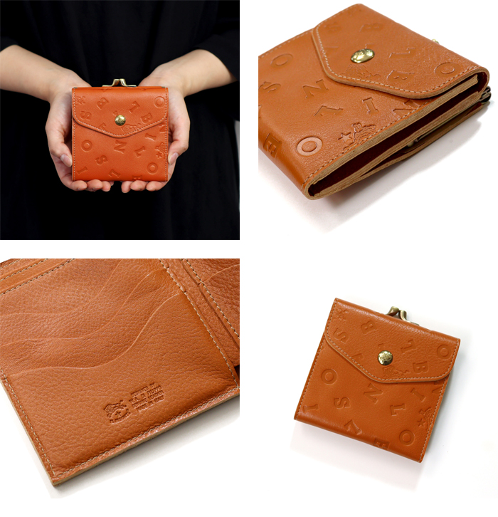 IL BISONTE（イルビゾンテ） 財布 がま口財布 二つ折り財布 日本限定