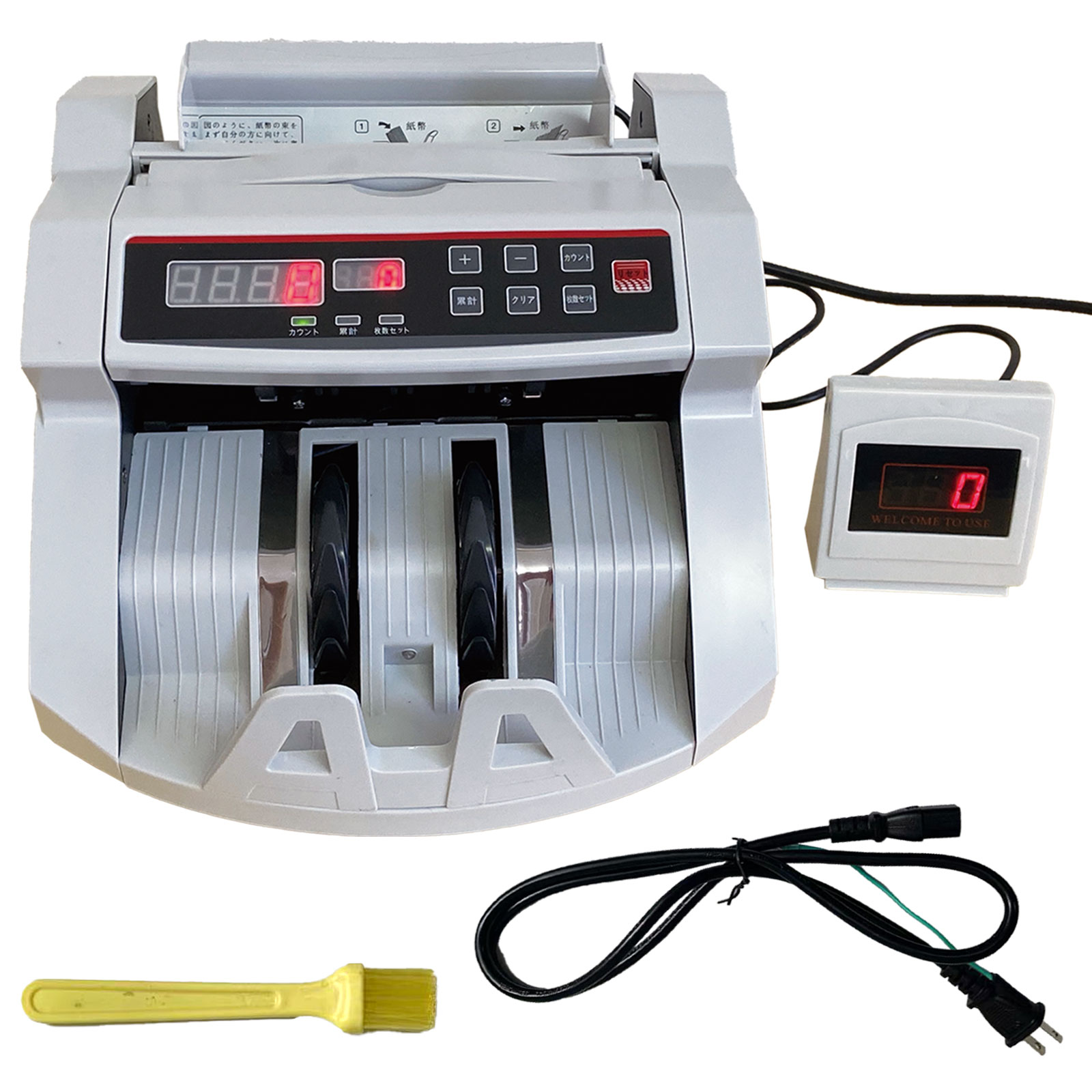 ONE STEP 紙幣計数機 マネーカウンター 紙幣カウンター 高速 卓上 紙幣