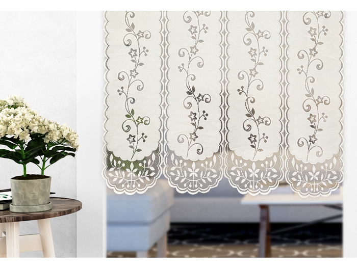 のれん 暖簾 おしゃれ カーテン 150cm 間仕切り 目隠し 北欧 花柄