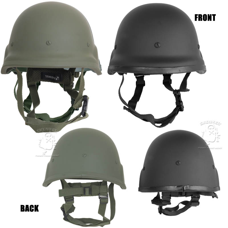 SHENKEL 自衛隊 88式 鉄帽 タイプ ハードシェル ヘルメット BK / OD