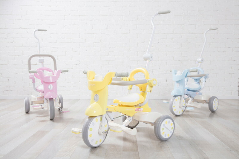 エムアンドエム iimo 三輪車 #02 マカロンブルー イーモトライシクル