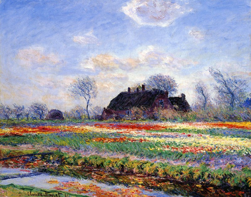 モネ 油彩 肉筆『蓮華』表サイン ギャラリー証明書 F10号 額装 b602